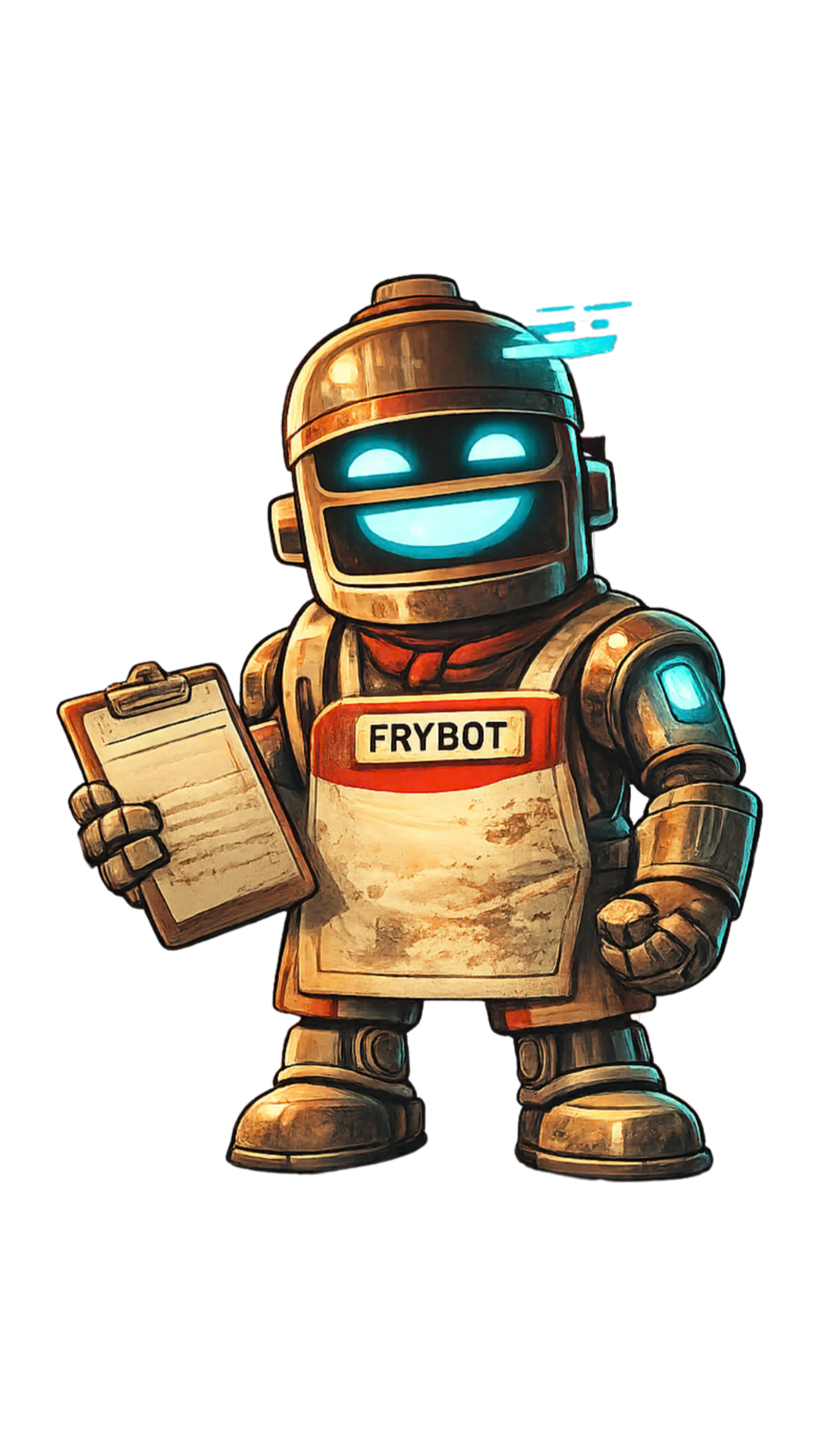 FRYBOT — Original Mascot